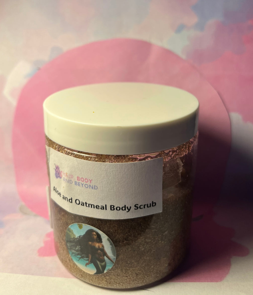 100% Aloe Vera and Coconut Body Scrub