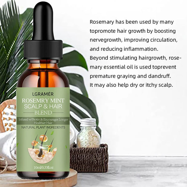 Rosemary Mint Scalp & Hair Strengthening Oil