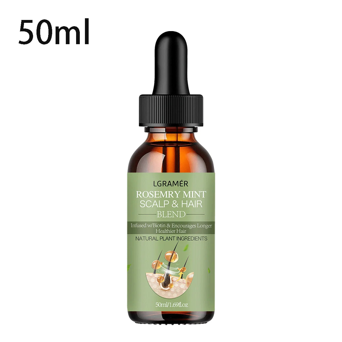 Rosemary Mint Scalp & Hair Strengthening Oil